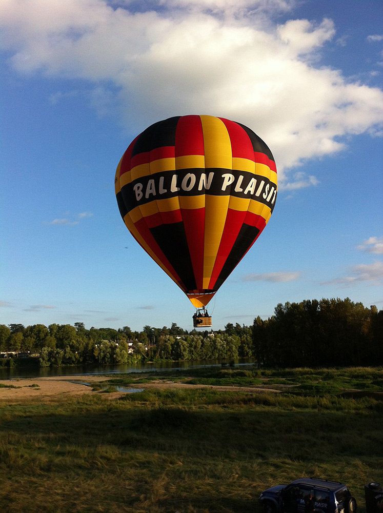 Vallée de la loire Mongolfière